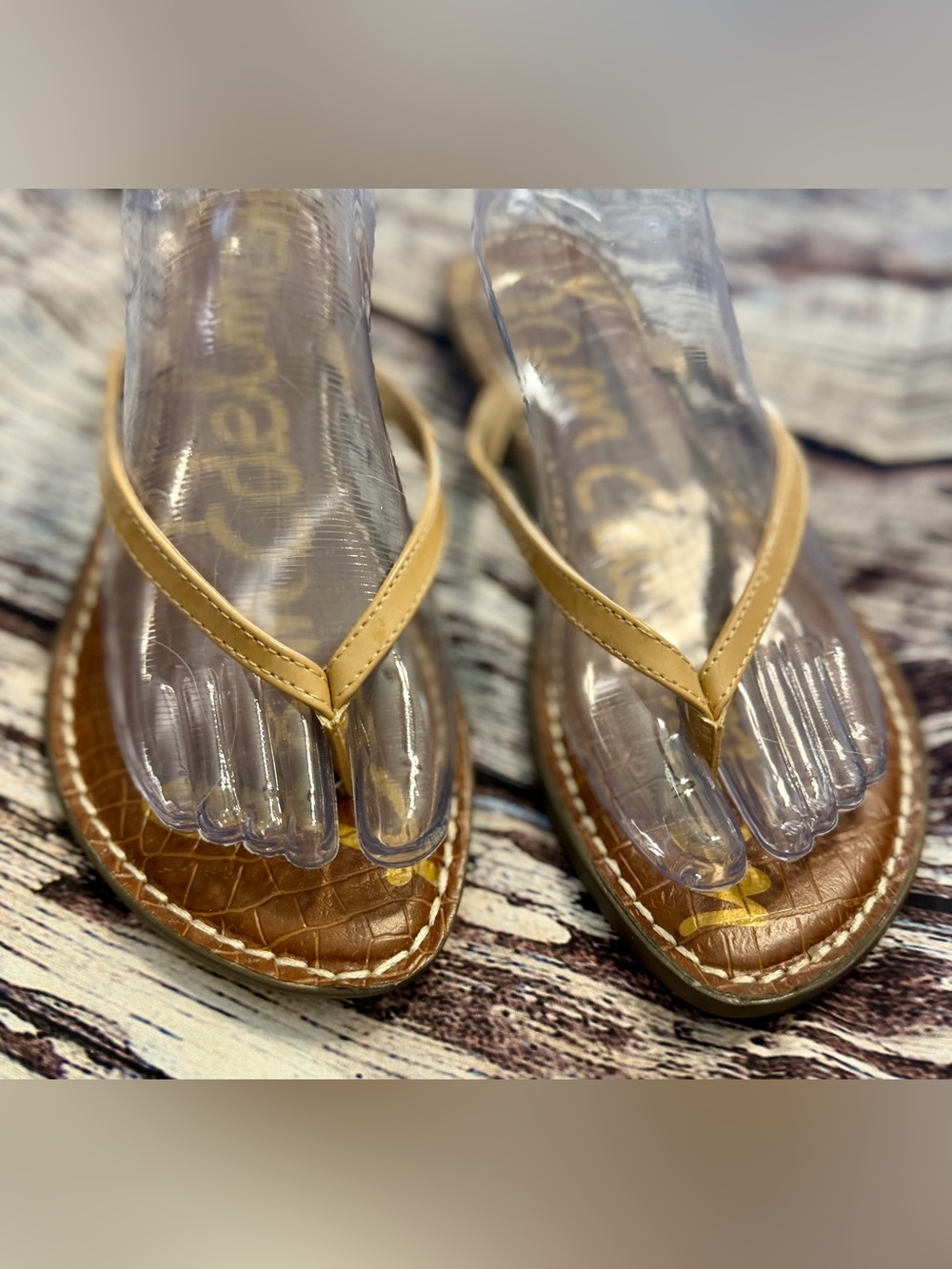 NWOB AUTHENTIC SAM EDELMAN GRACIE FLIP FLOPS